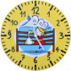 Yellow Goose Clock